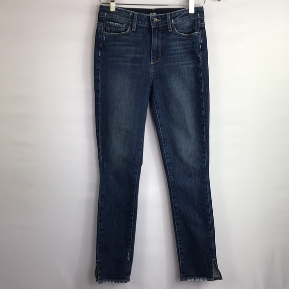 Paige Hoxton High Waist Ankle Peg Jeans Size 25 - Picture 4 of 13